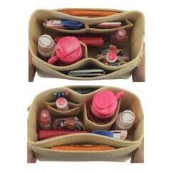 TERRA Çanta İçi Düzenleyici / Longch.'e uygun - Renk:Krem