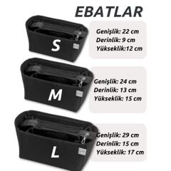 FREYA Çanta İçi Düzenleyici - Renk: Siyah