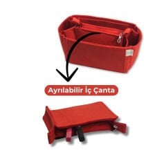 FREYA Çanta İçi Düzenleyici - Renk: Kırmızı
