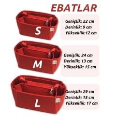 FREYA Çanta İçi Düzenleyici - Renk: Kırmızı