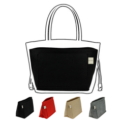 TERRA Çanta İçi Düzenleyici / Longch.'e uygun - Renk:Siyah