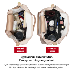 HESTİA Çanta İçi Düzenleyici - Renk:Gri