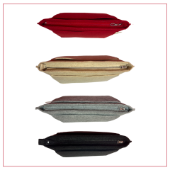 ZİPTERRA Fermuarlı Çanta İçi Düzenleyici / Longch.'e uygun - Renk:Kırmızı