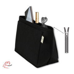 Çanta Organizer - ZİPTERRA- Renk: Siyah (Longchamp çantaya uygun)
