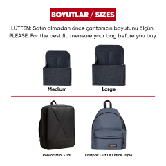 CROSSO Sırt Çantası Düzenleyicisi / Renk:Gri