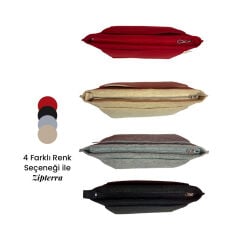 Çanta Organizer - ZİPTERRA- Renk: Krem (Longchamp çantaya uygun)