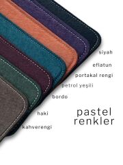 MİO Gözlük Kılıfı Keçe / SİYAH-KIRMIZI (2'li)