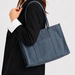 Tote Çanta  - BEST FİT - Renk: Lacivert