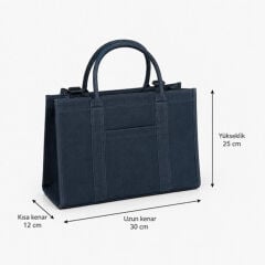 Tote Çanta  - BEST FİT - Renk: Lacivert