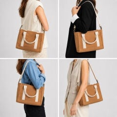 Tote Çanta  - BEST FİT - Renk: Hardal