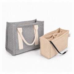 Tote Çanta  - BEST FİT - Renk: Gri
