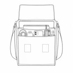 Postacı Çantası - ALTO Bag - Renk: Gri