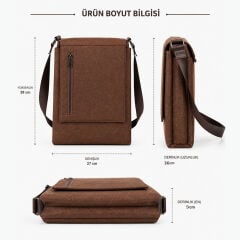 Postacı Çantası - ALTO Bag - Renk: Kahverengi